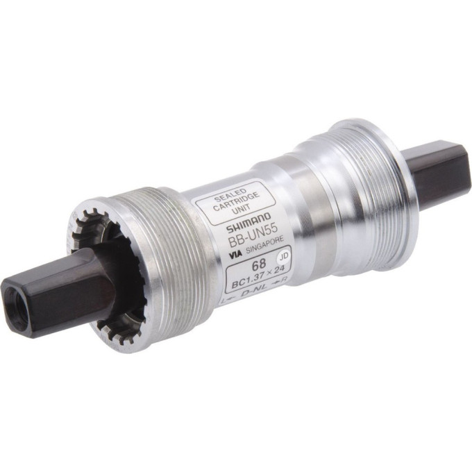 Каретка SHIMANO UN55, 70/107мм, Б/БОЛТОВ EBBUN55I07