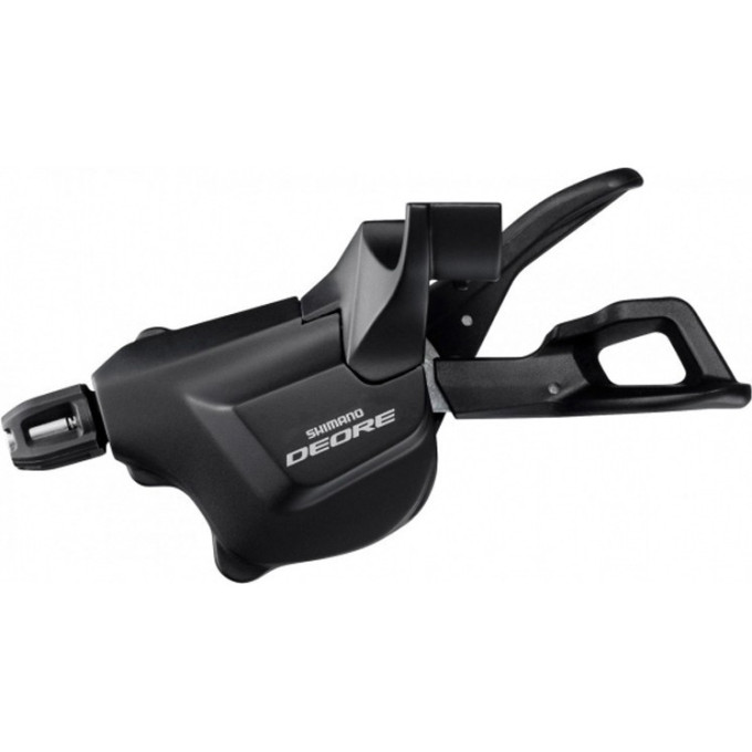 Шифтер SHIMANO DEORE, M6000-IL, ЛЕВ, 2/3СК, I-SPEC II, БЕЗ ИНДИКАТОРА, ТР. 1800ММ ISLM6000ILB