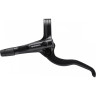 Тормоз дисковый SHIMANO MT400, BL(ЛЕВ)/BR(ПЕРЕДН), ПОЛИМЕР. КОЛОДК., 1000ММ, ЦВ. ЧЕРНЫЙ EMT400KHFPRA100