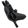 Калипер гидравлический SHIMANO M6100, post mount, полимерные колодки G03S без кулера, без адаптера EBRM6100MPRX
