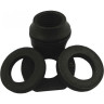 Конус в сборе SHIMANO к HB-RM65, левый, с гайк. и шайбой Y2TC98030