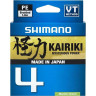 Леска плетёная SHIMANO KAIRIKI 4 PE 150 м разноцветная 0,06 мм 4,4 кг LDM54TE0606015M