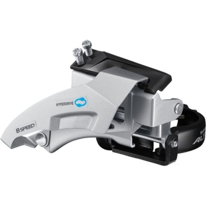 Переключатель передний SHIMANO ALTUS, M315, универсальная тяга, 2x7/8 скоростей уг.:64-69, для 36T, CL:48,8/51,8мм EFDM315TSX4