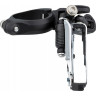 Переключатель передний SHIMANO DEORE, M5100-M, SIDE-SWING, на хомут 34,9 (с адаптером 28,6/31,8), для 2x11 скоростей IFDM5100MX4