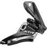Переключатель передний SHIMANO DEORE, M618-H, для 2x10, верхний хомут (34,9 с адаптером 28,6/31,8), верхняя тяга, черный IFDM618HTX6