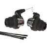 Шифтер SHIMANO TOURNEY, RS35, левый/правый, 3x7 скоростей, трос+оплетка ESLRS35P7A