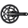 Система SHIMANO R345, 175 мм, OCTALINK, 50/34T без каретки, 9 скоростей, черный EFCR345E04XL