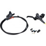 Тормоз дисковый SHIMANO DEORE, M6100, j-kit, BL(правый)/BR(задний), полимерные колодки, 1700мм EM61001JRRXRA170