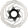 Тормозной диск SHIMANO RT10, 160 мм, C.LOCK, С LOCK RING, только для пластиковых колод ESMRT10S