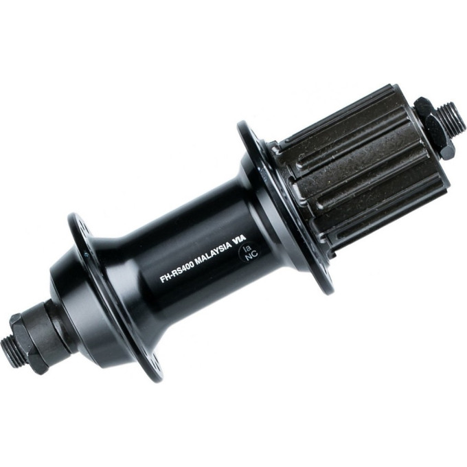 Втулка задняя SHIMANO SORA RS300, 32 отверстия, 8/9/10 скоростей, QR 168 мм, OLD 130 мм, черный EFHRS300BYBL