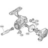 Запчасть для катушки SHIMANO GEAR SET набор шестеренок главной пары PK0353