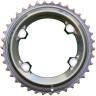 Звезда передняя SHIMANO ALIVIO для FC-M415, 42T, черного цвета, для защиты цепи Y1GM98040