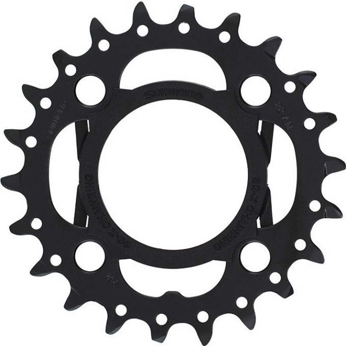 Звезда передняя SHIMANO Y-PART, для FC-M523, 22T-AN, черный Y1PY98010